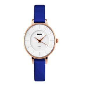rose gold women's watches minimalist blue strap